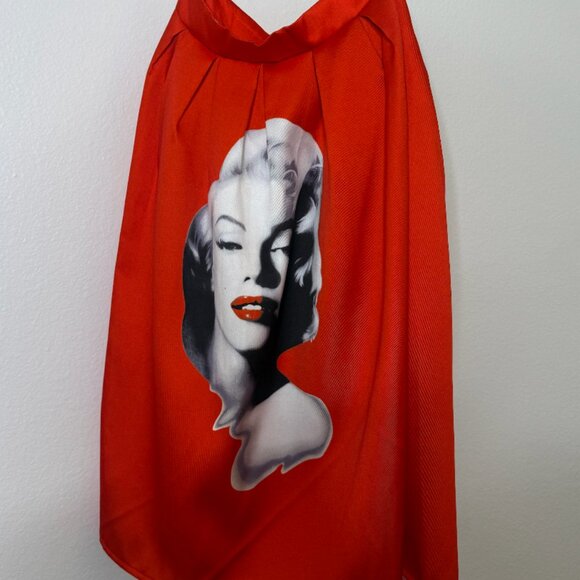 Andy Warhol Marilyn Monroe Print Maxi Skirt (M) - Picture 1 of 3